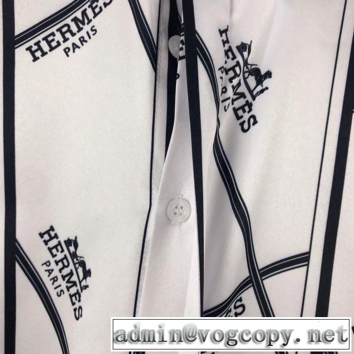 HERMES夏に良く似合うちょっと新品 2色可選 シャツ 2019春夏は人気定番 エルメス季節感のあるファッション