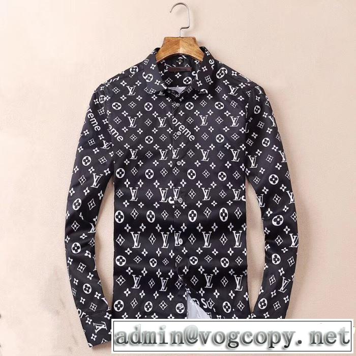  3色可選  スタイルアップ効果 ルイ ヴィトン LOUIS VUITTON長袖 /ロンT/ロングT/ロングTシャツ 2019春夏トレンドアイテム 