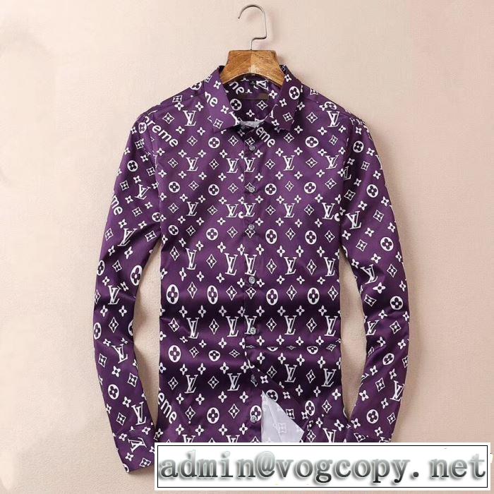 3色可選  スタイルアップ効果 ルイ ヴィトン LOUIS VUITTON長袖 /ロンT/ロングT/ロングTシャツ 2019春夏トレンドアイテム