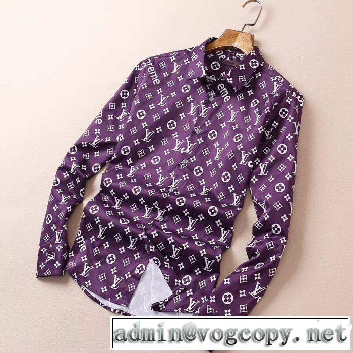 3色可選  スタイルアップ効果 ルイ ヴィトン LOUIS VUITTON長袖 /ロンT/ロングT/ロングTシャツ 2019春夏トレンドアイテム