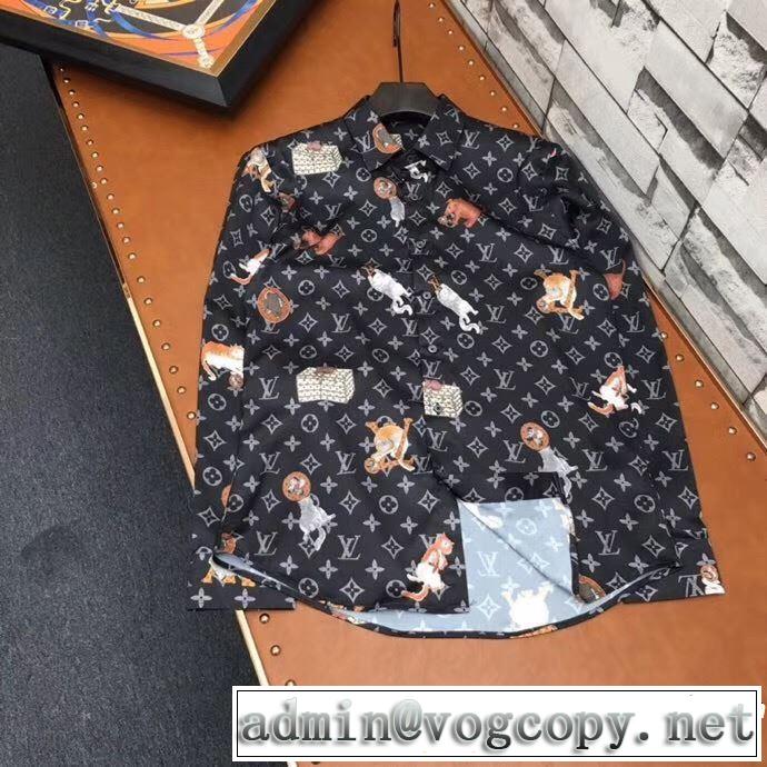  ルイ ヴィトン LOUIS VUITTON 目を引く春夏トップス 2色可選 長袖 /ロンT/ロングT/ロングTシャツ 2019春夏も引き続きトレンド 