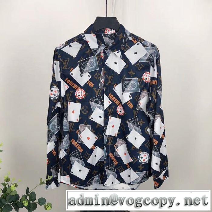  LOUIS VUITTON  シャツ 2019SSトレンド感があって涼しげ 3色可選  さわやか夏スタイル新品ルイ ヴィトン