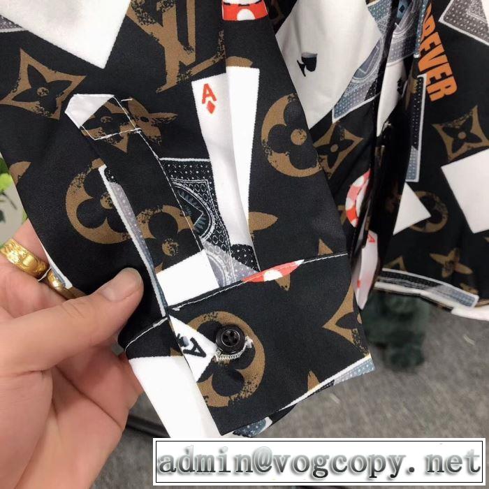 LOUIS VUITTON  シャツ 2019SSトレンド感があって涼しげ 3色可選  さわやか夏スタイル新品ルイ ヴィトン