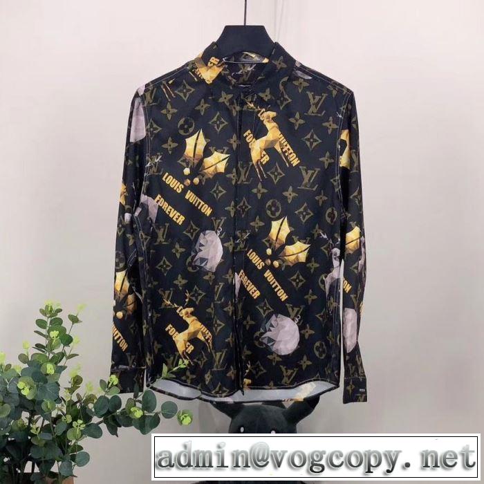 人気夏ファションおすすめ 3色可選 ルイ ヴィトン2019春夏は人気定番  LOUIS VUITTON  シャツ