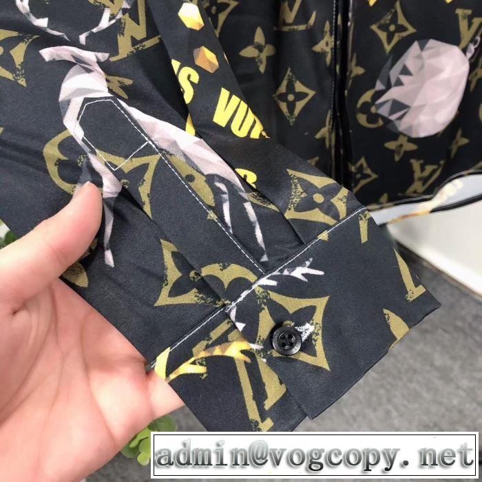 人気夏ファションおすすめ 3色可選 ルイ ヴィトン2019春夏は人気定番  LOUIS VUITTON  シャツ