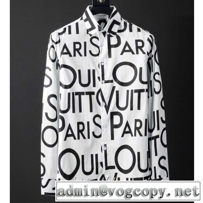 今年の秋冬のトレンド激安セール ルイ ヴィトン LOUIS VUITTON シャツ 2色可選 2019秋に注目したい