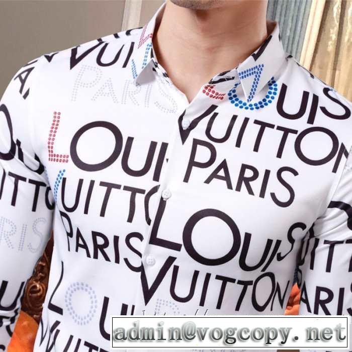 秋冬ファッションコーディネート ルイ ヴィトン LOUIS VUITTON シャツ 2色可選 2019-20秋冬取り入れやすい