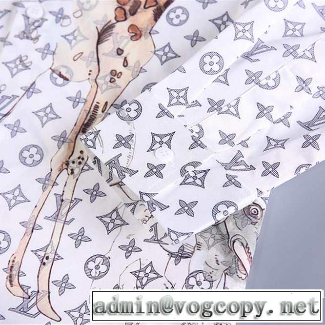 2019秋冬トレンドデザイン 人気ファッション雑誌でも掲載 ルイ ヴィトン LOUIS VUITTON シャツ