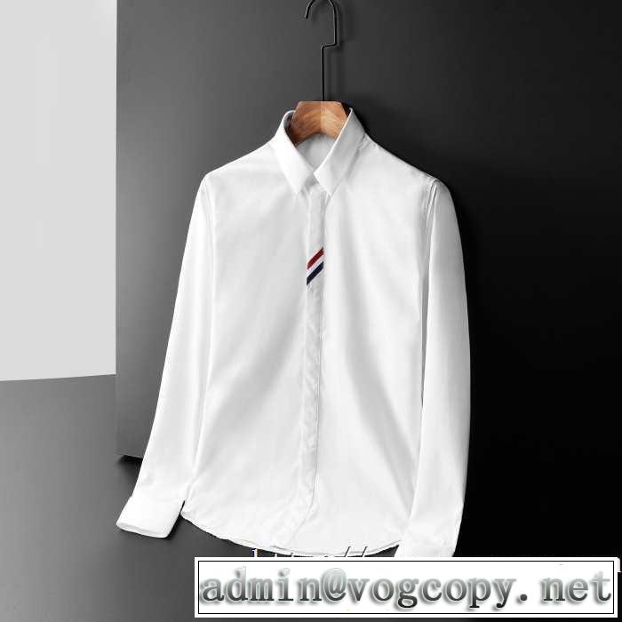  大人の華やかさを演出 トムブラウン THOM BROWNE 2色可選 長袖 /ロンT/ロングT/ロングTシャツ 2019SSのトレンド商品 