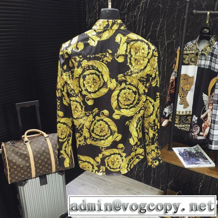 2019春夏も引き続き人気セール ヴェルサーチVERSACE 長袖 /ロンT/ロングT/ロングTシャツ 甘過ぎず大人な印象に