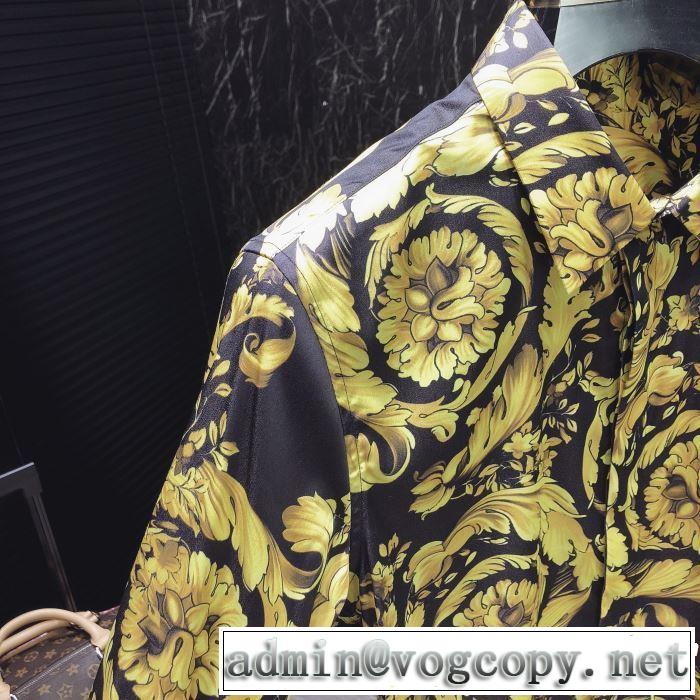 2019春夏も引き続き人気セール ヴェルサーチVERSACE 長袖 /ロンT/ロングT/ロングTシャツ 甘過ぎず大人な印象に