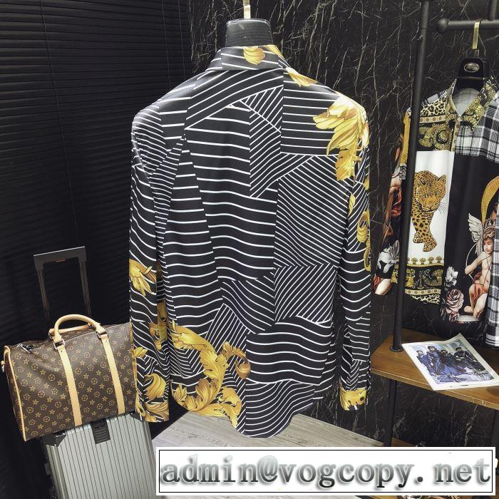 長袖 /ロンT/ロングT/ロングTシャツ 大人っぽく見せ新作 ヴェルサーチVERSACE 2019夏ファション新品