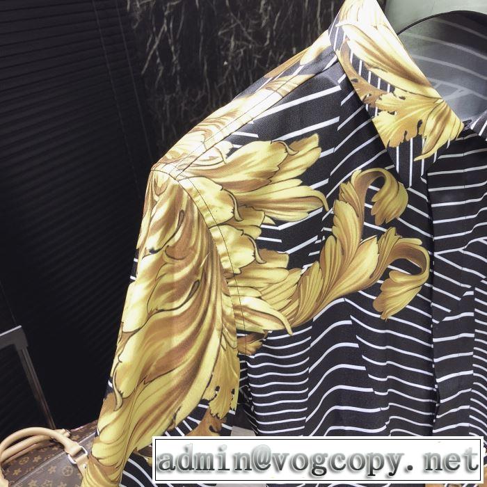 長袖 /ロンT/ロングT/ロングTシャツ 大人っぽく見せ新作 ヴェルサーチVERSACE 2019夏ファション新品
