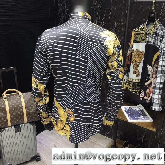 長袖 /ロンT/ロングT/ロングTシャツ 大人っぽく見せ新作 ヴェルサーチVERSACE 2019夏ファション新品