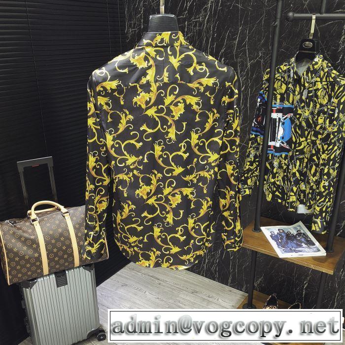 ヴェルサーチVERSACE 2019年春夏のトレンドアイテム 長袖 /ロンT/ロングT/ロングTシャツ 夏のフレッシュな気分に