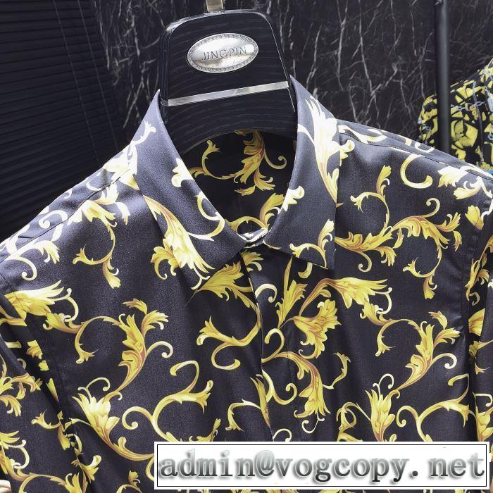ヴェルサーチVERSACE 2019年春夏のトレンドアイテム 長袖 /ロンT/ロングT/ロングTシャツ 夏のフレッシュな気分に