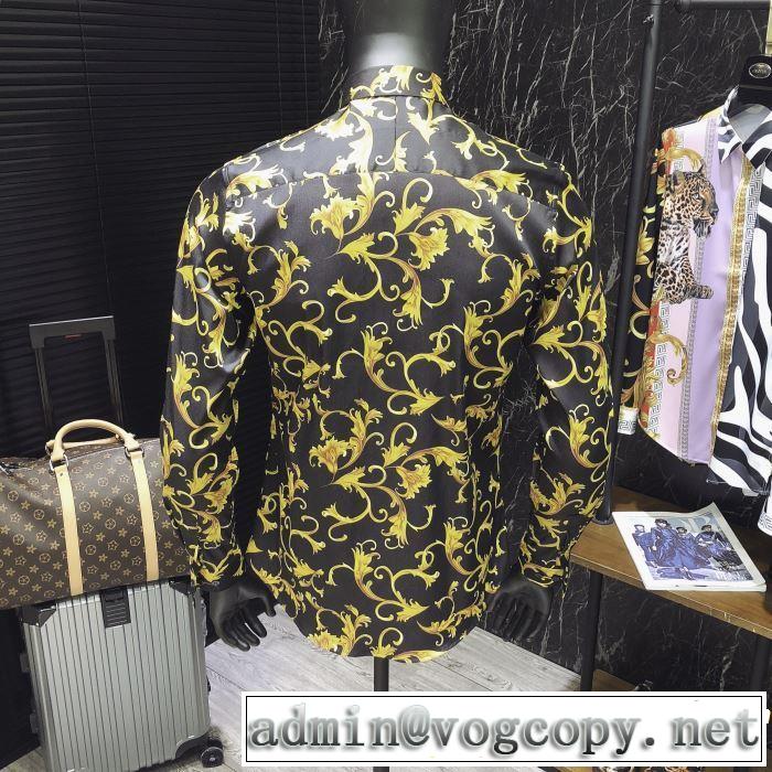 ヴェルサーチVERSACE 2019年春夏のトレンドアイテム 長袖 /ロンT/ロングT/ロングTシャツ 夏のフレッシュな気分に