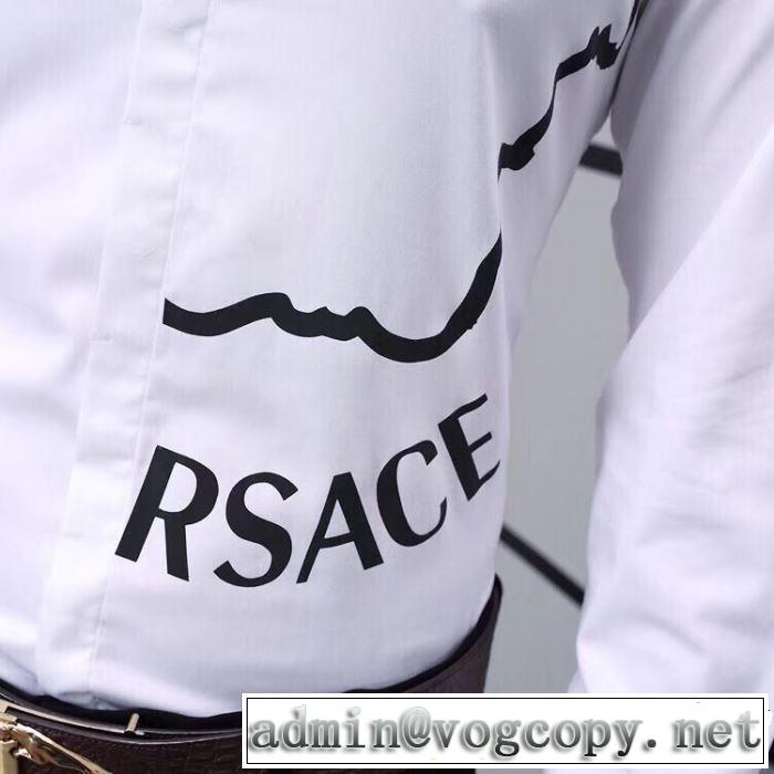 洗練されたスタイル 2019年春夏流行ファッション 長袖 /ロンT/ロングT/ロングTシャツ  ヴェルサーチVERSACE