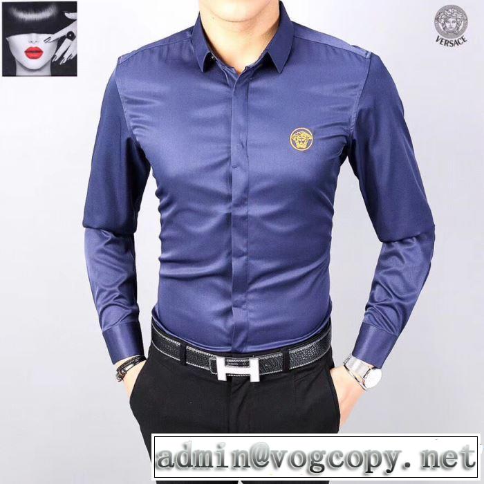 定番のスタイル春夏限定 2色可選 ヴェルサーチVERSACE 長袖 /ロンT/ロングT/ロングTシャツ2019夏ファション新品