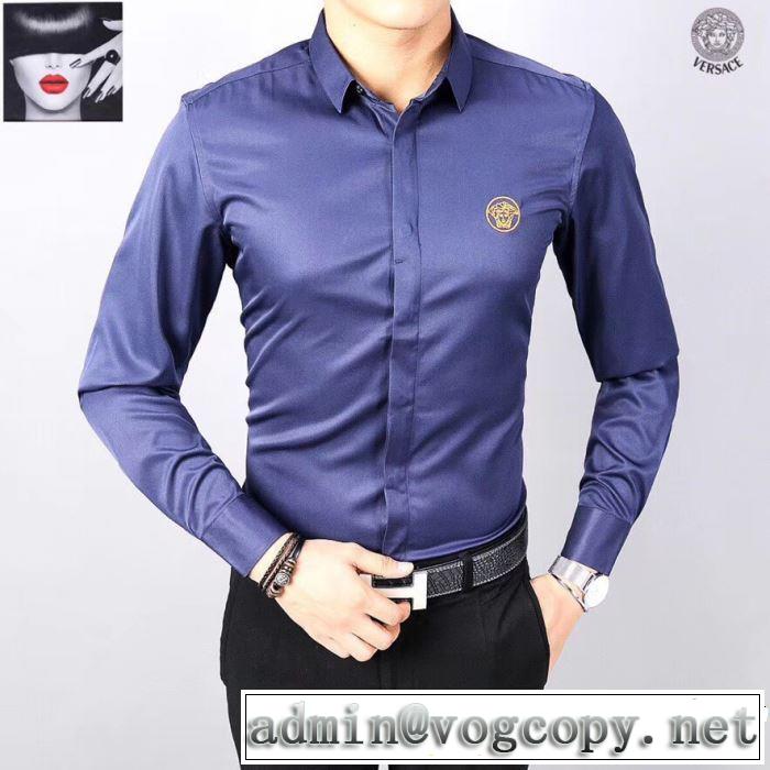 定番のスタイル春夏限定 2色可選 ヴェルサーチVERSACE 長袖 /ロンT/ロングT/ロングTシャツ2019夏ファション新品