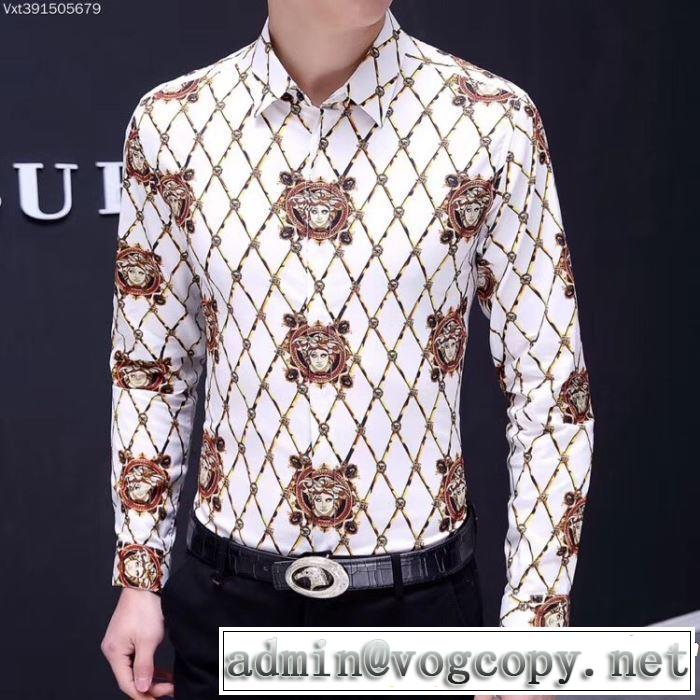  今季流行りの人気新作 長袖 /ロンT/ロングT/ロングTシャツ  2色可選 ヴェルサーチVERSACE 2019年夏の一押しファッションアイテム
