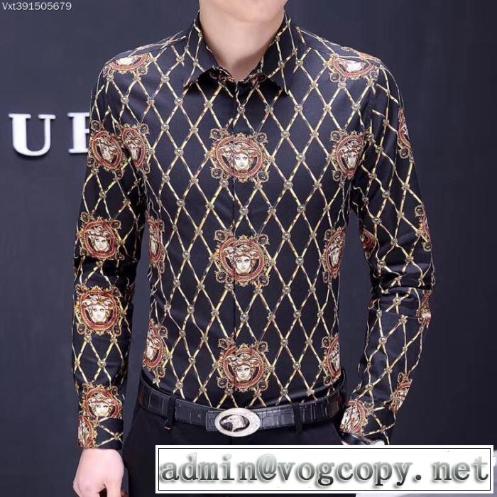 今季流行りの人気新作 長袖 /ロンT/ロングT/ロングTシャツ  2色可選 ヴェルサーチVERSACE 2019年夏の一押しファッションアイテム