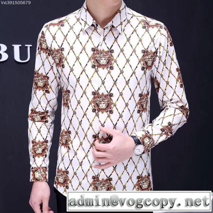 今季流行りの人気新作 長袖 /ロンT/ロングT/ロングTシャツ  2色可選 ヴェルサーチVERSACE 2019年夏の一押しファッションアイテム