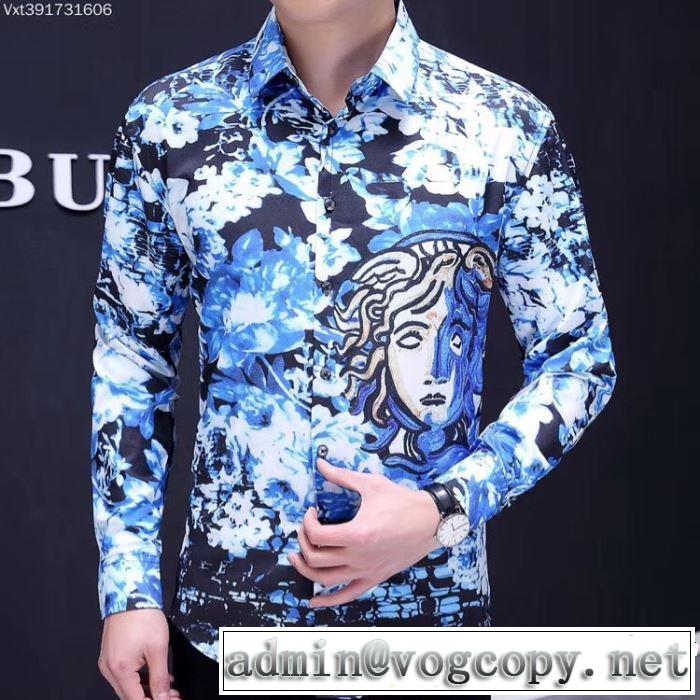 2019SSのトレンド商品  ヴェルサーチVERSACE 長袖 /ロンT/ロングT/ロングTシャツ 今年流大人っぽさ