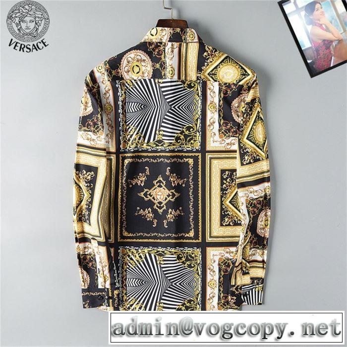 トレンド感があって涼しげ シャツ ヴェルサーチ2019春夏のトレンド新商品 VERSACE
