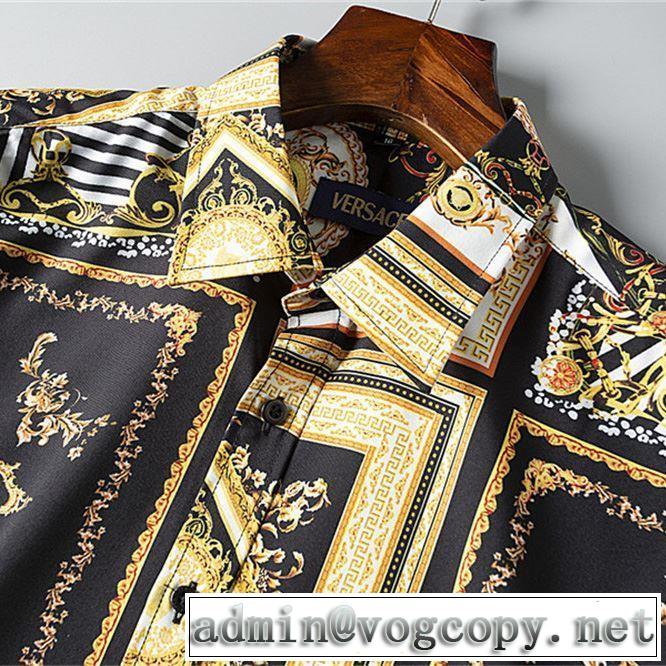 トレンド感があって涼しげ シャツ ヴェルサーチ2019春夏のトレンド新商品 VERSACE