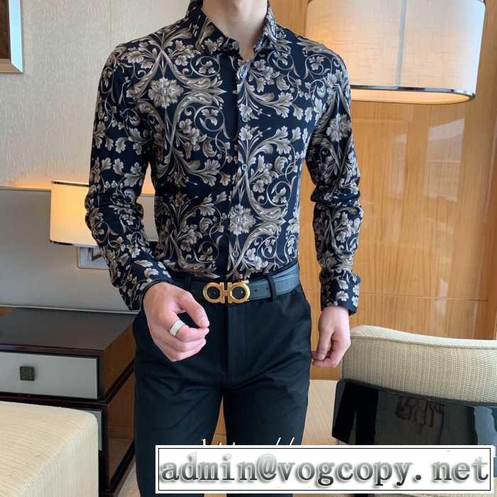 2019-20秋冬トレンドファッション 今から取り入れられるトレンド ヴェルサーチ VERSACE シャツ