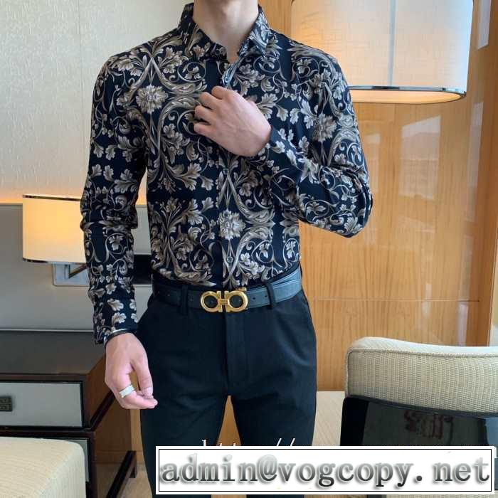 2019-20秋冬トレンドファッション 今から取り入れられるトレンド ヴェルサーチ VERSACE シャツ