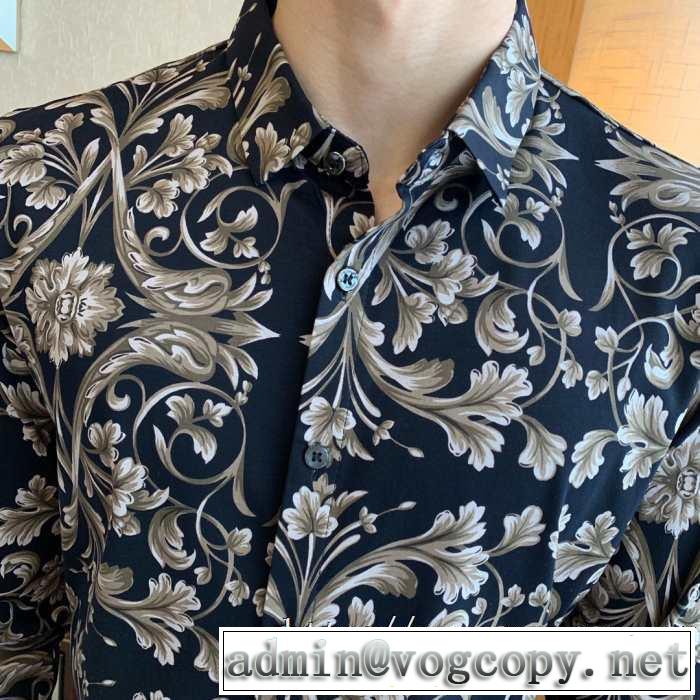 2019-20秋冬トレンドファッション 今から取り入れられるトレンド ヴェルサーチ VERSACE シャツ