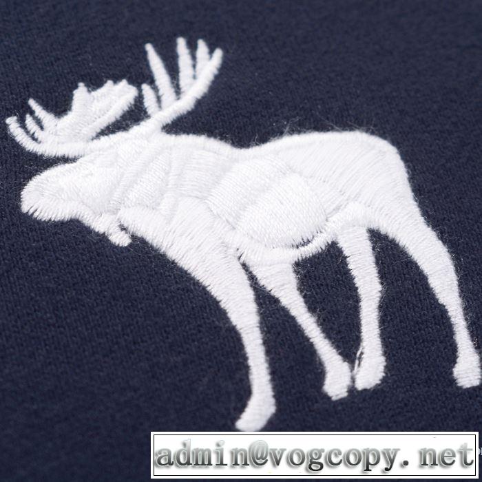 2019夏ファション新品 春夏のトレンドアイテム アバクロンビー&フィッチ Abercrombie & Fitch  長袖Tシャツ 4色可選