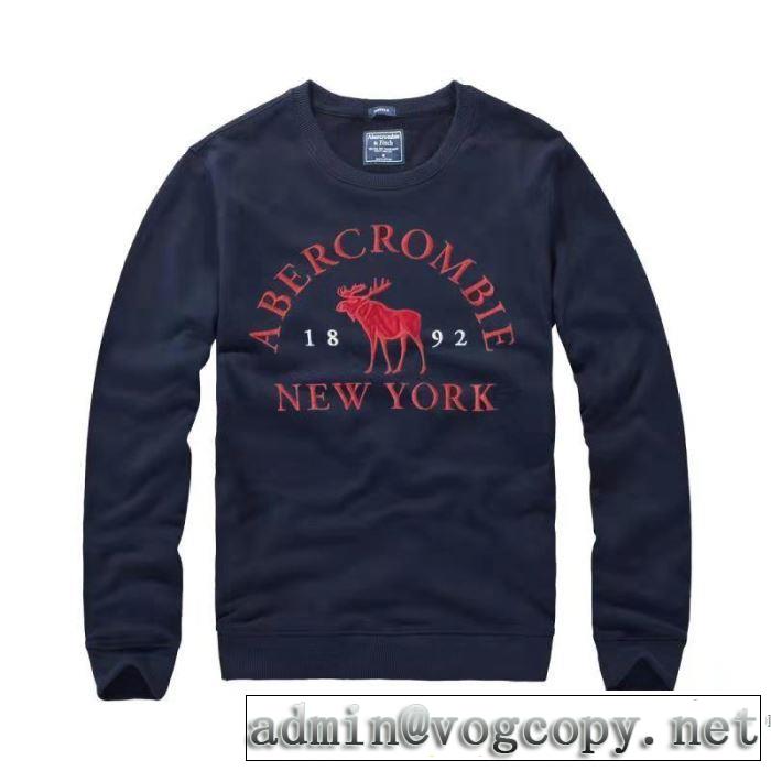 まずは定番！人気アイテム アバクロンビー&フィッチ Abercrombie & Fitch  長袖Tシャツ 2色可選 2019年最新ファッション