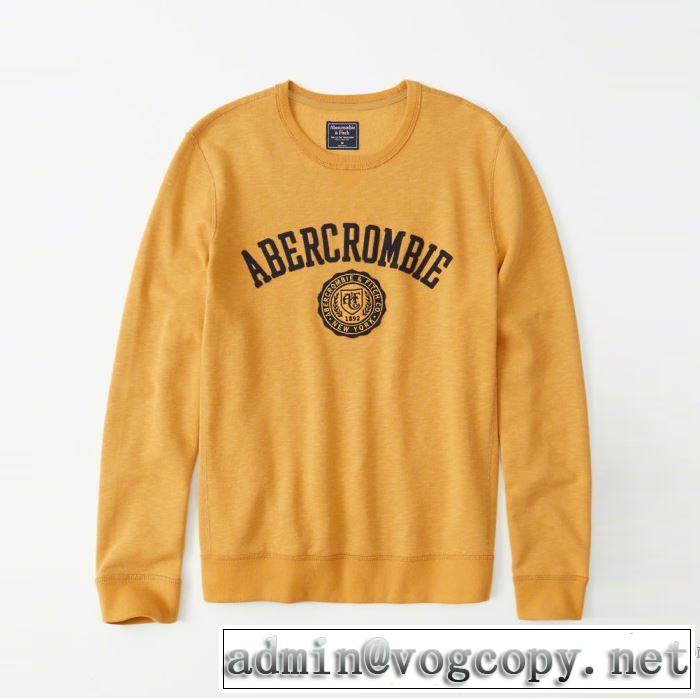 アバクロンビー&フィッチ Abercrombie & Fitch  長袖Tシャツ 3色可選 今年の夏は着こなし 【2019春夏】最新コレクション