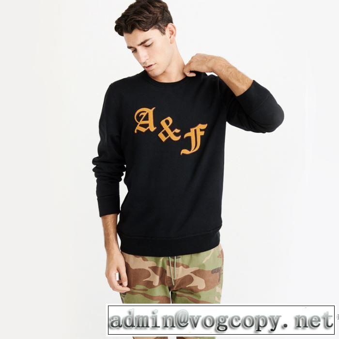 2019年の春夏に着たい る春夏おすすめの人気商品 アバクロンビー&フィッチ Abercrombie & Fitch  長袖Tシャツ 3色可選