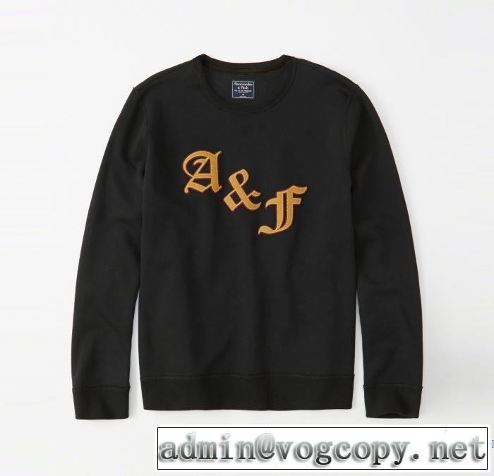 2019年の春夏に着たい る春夏おすすめの人気商品 アバクロンビー&フィッチ Abercrombie & Fitch  長袖Tシャツ 3色可選
