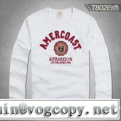 2019春夏も引き続き人気セール アバクロンビー&フィッチ Abercrombie & Fitch  長袖Tシャツ スタイリッシュに新着