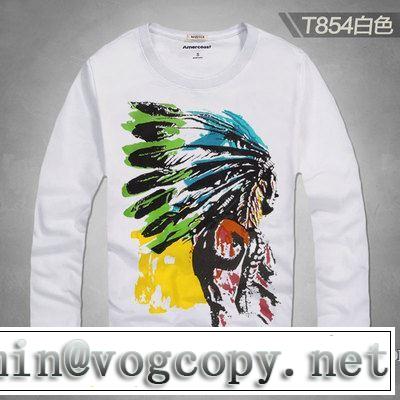 長袖Tシャツ 3色可選 アバクロンビー&フィッチ Abercrombie & Fitch 2019春夏のトレンド新商品 季節感のあるファッション