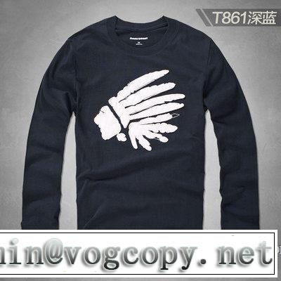2019春夏人気トレンドアイテム 長袖Tシャツ 3色可選 今季は特に注目ファション アバクロンビー&フィッチ Abercrombie & Fitch
