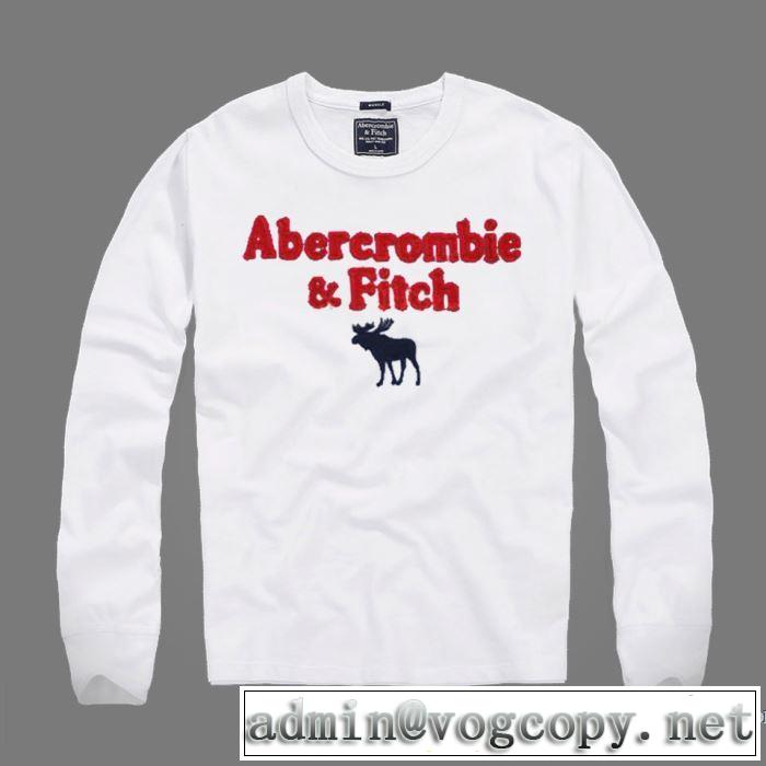 アバクロンビー&フィッチ Abercrombie & Fitch  長袖Tシャツ 3色可選 2019春夏トレンドアイテム 今季のトレンド人気新作