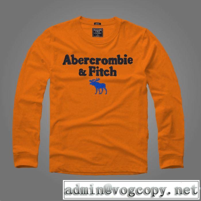 アバクロンビー&フィッチ Abercrombie & Fitch  長袖Tシャツ 3色可選 2019春夏トレンドアイテム 今季のトレンド人気新作