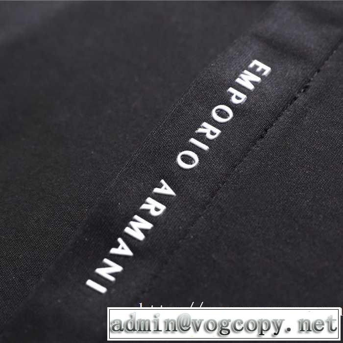 3色可選 長袖Tシャツ  アルマーニ ARMANI 2019トレンドファッション新品 活躍するトレンドアイテム