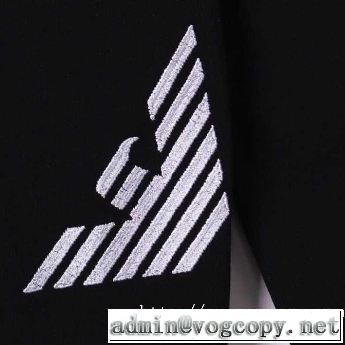 アルマーニ ARMANI 長袖Tシャツ 2色可選 今年らしい新しい人気色 2019秋のファッショントレンドはこれ