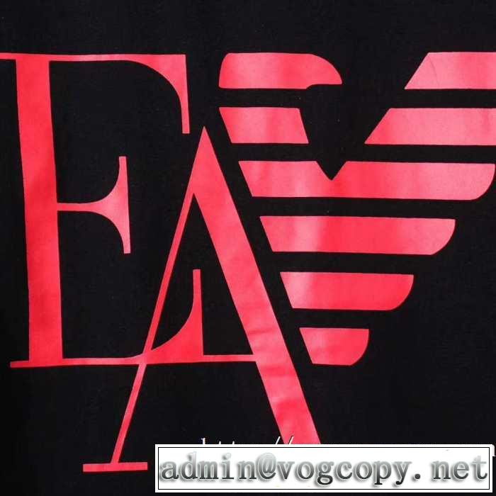 長袖Tシャツ 2色可選 着心地もなめらかで快適 2019-2020秋冬のファッション アルマーニ ARMANI
