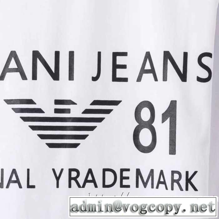 長袖Tシャツ 2色可選 2019秋に注目したい 最新秋冬トレンドをチェック アルマーニ ARMANI