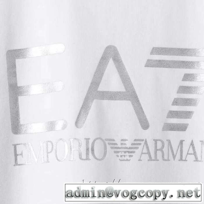 2019秋冬トレンドデザイン 人気ファッション雑誌でも掲載 アルマーニ ARMANI 長袖Tシャツ 2色可選
