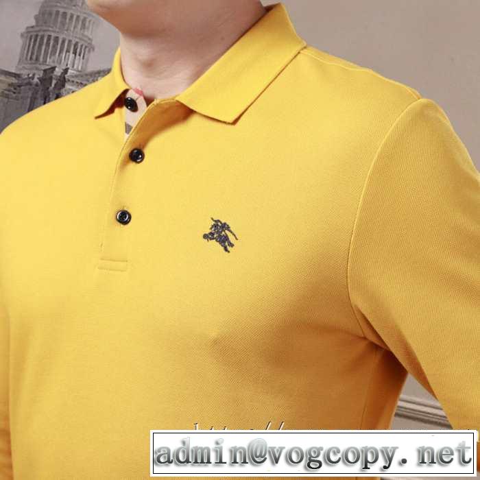 お洒落で秋冬注目トレンド バーバリー BURBERRY 長袖Tシャツ 4色可選 2019トレンドカラー秋冬セール