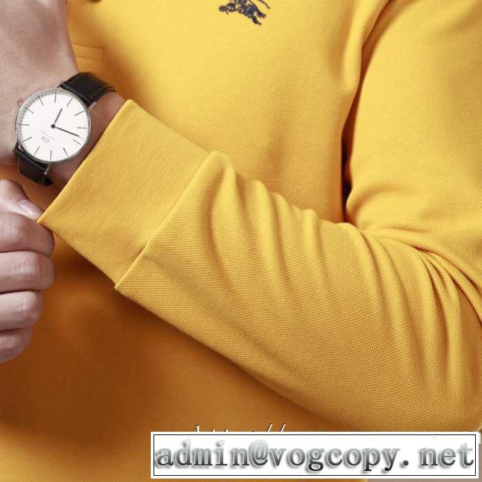 お洒落で秋冬注目トレンド バーバリー BURBERRY 長袖Tシャツ 4色可選 2019トレンドカラー秋冬セール